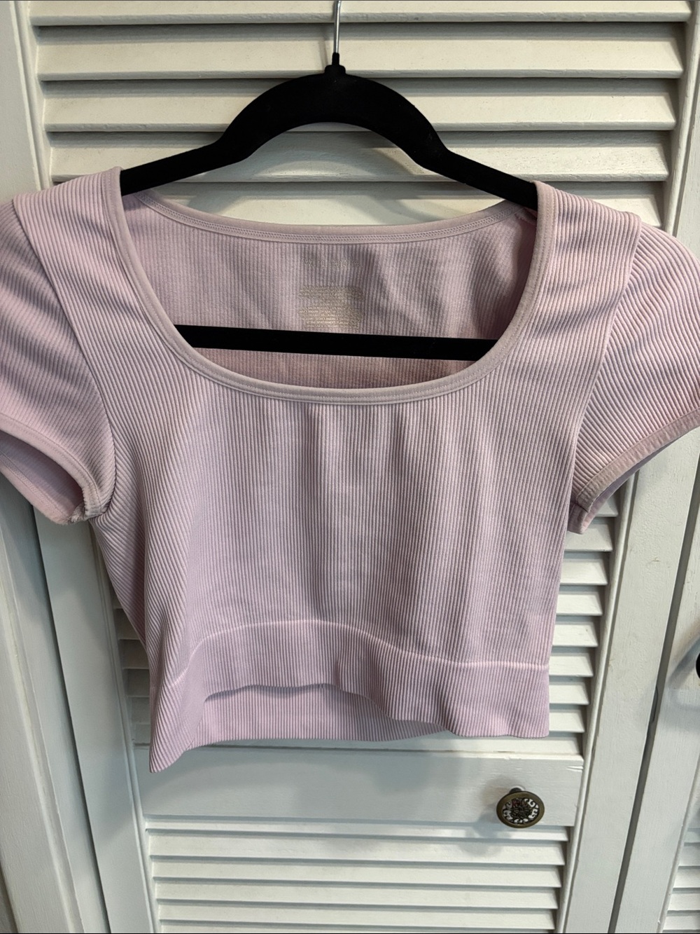 Wild Fable ribbed crop top - M